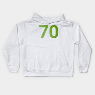 70 celebration day with nature Kids Hoodie